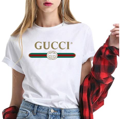 womens gucci t shirts|gucci t shirt women's vintage.